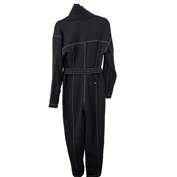 GREY JASON WU Utility Style Belted Jumpsuit NWOT Sz 4 - Picture 4 of 6